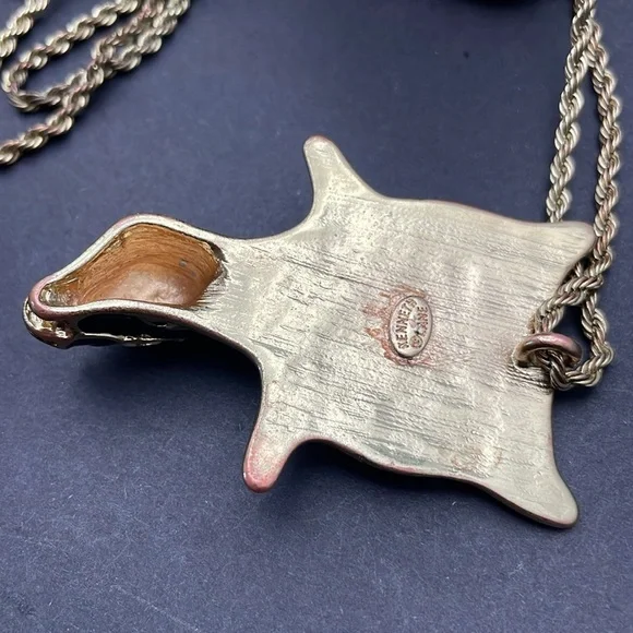 Kenneth Lane Zebra brooch vintage B17 🔥 - Picture 7 of 10